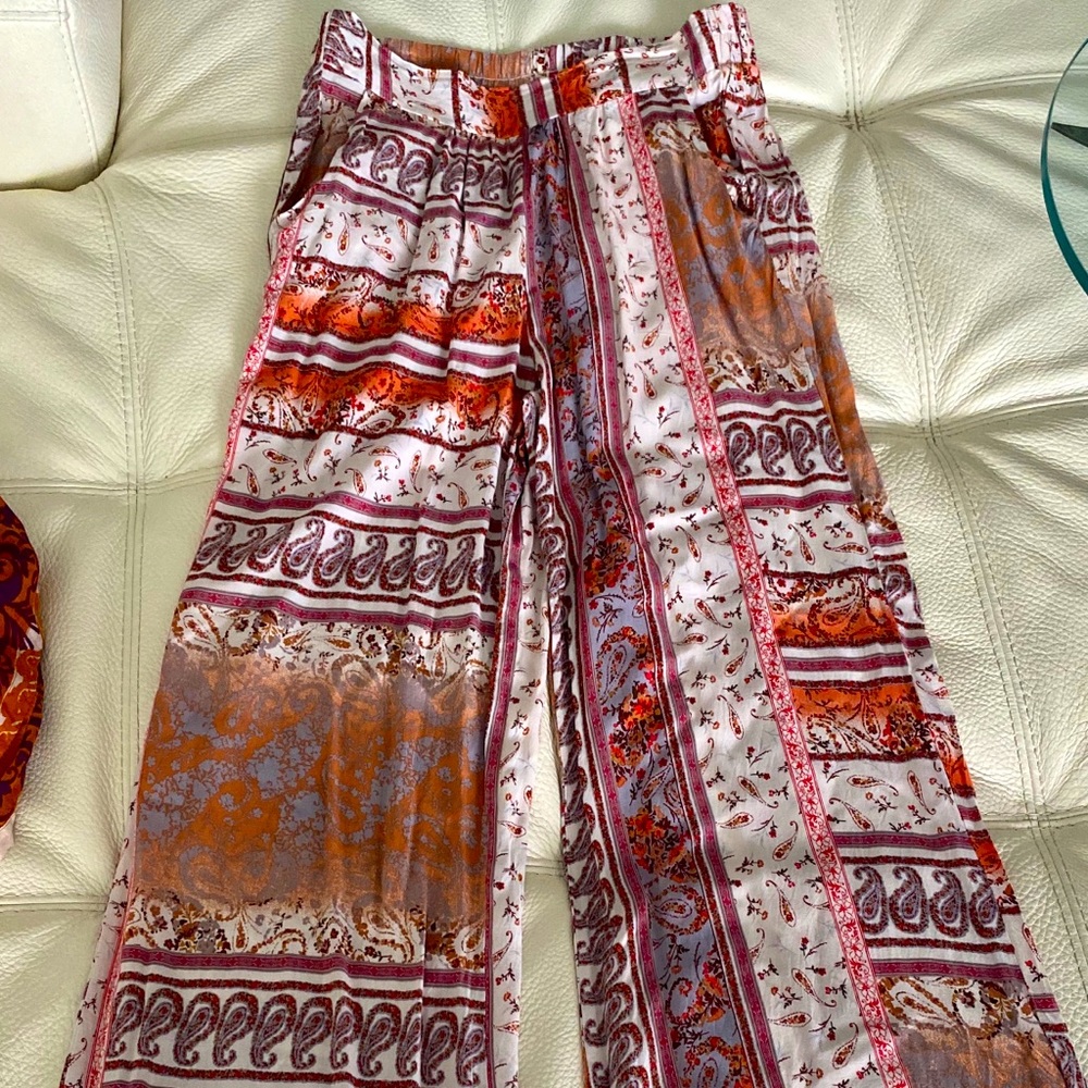 BCBGeneration Printed Palazzo Pant